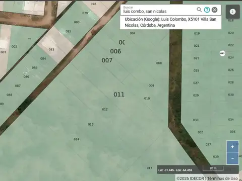 Terreno en Venta en Villa San Isidro, USD 16.000