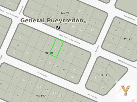 663 e/ Peumayen y Las Retamas