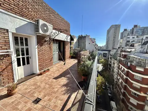 RETASADO: PISO C/DOS TERRAZAS A MTS DEL ALTO PALERMO