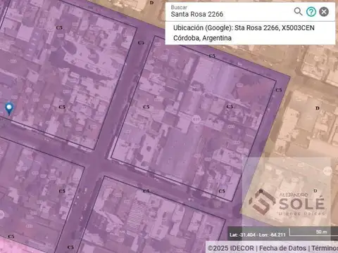 Terreno en Venta en Alberdi, USD 53.000