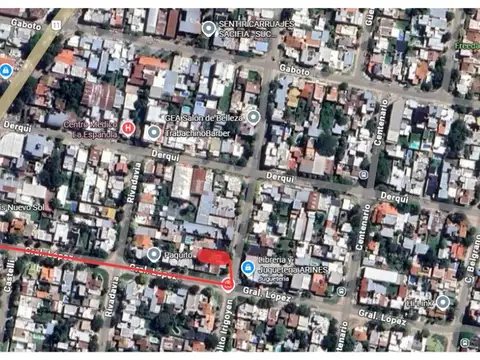 Calle Hipólito Irigoyen 2500