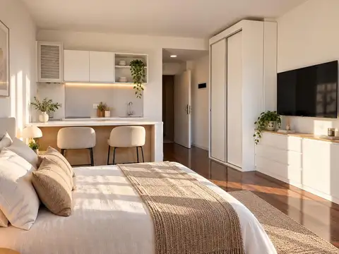 Venta Monoambiente con balcón aterrazado en Monserrat