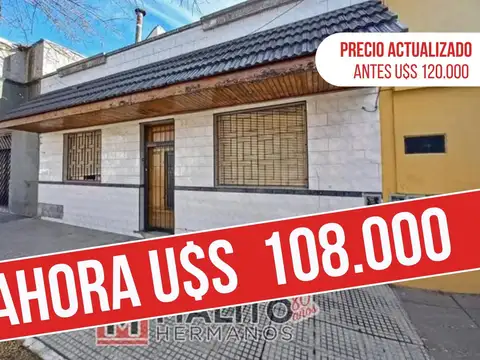 Venta Casa Lote Propio 4 Ambientes con Patio y Terraza