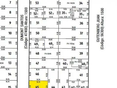 Terreno en Venta de 184,0 m2