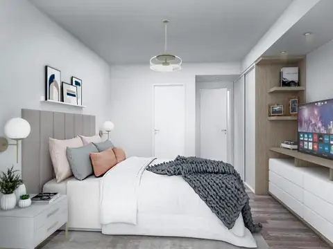 Departamento 2 dormitorios con patio