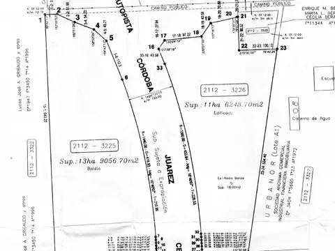 Terreno en Venta en Cordoba, USD 2.065.000