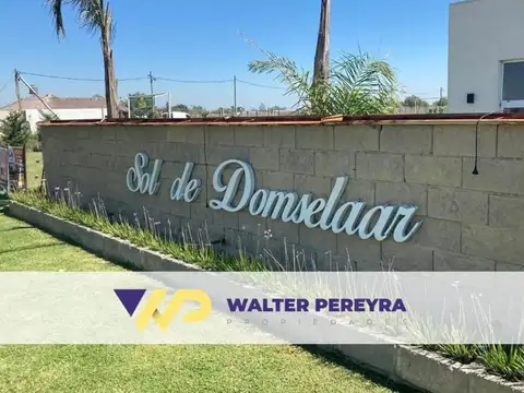 VENTA LOTE BARRIO "SOL DE DOMSELAAR"