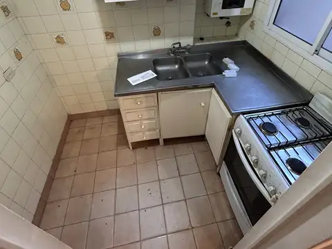 Departamento 2 ambientes con 1 baño