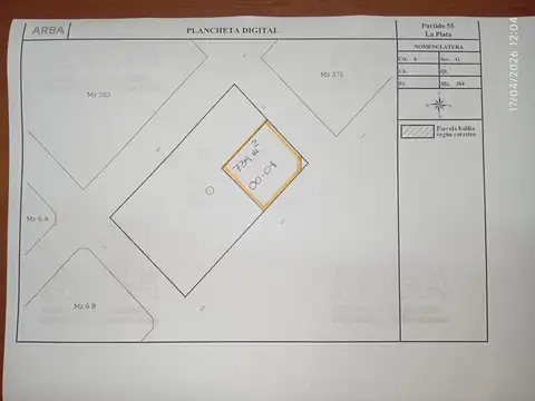 Terreno en Venta en Villa Elisa, USD 65.000
