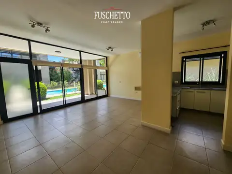 Tortugas Garden (Golf Club Golfers 3150) Depto. 2 amb. Planta Baja. Galeria. Cochera. Amenities