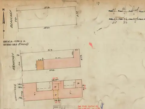 Terreno en Venta 28  mts Fondo