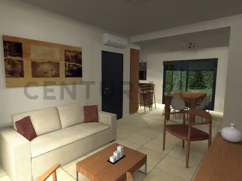 Departamento 3 ambientes con 1 baño
