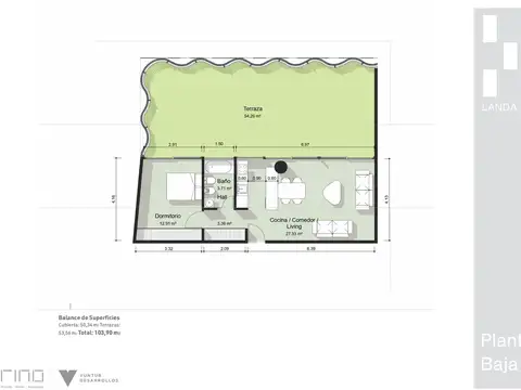 Departamento en Venta 1 año