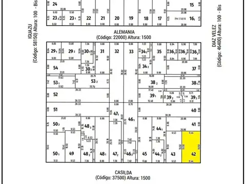 TERRENO EN ESQUINA BARRIO LUDUEÑA