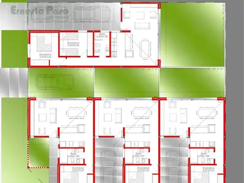 Departamento PH de un dormitorio en venta en Paredes y Leiva
