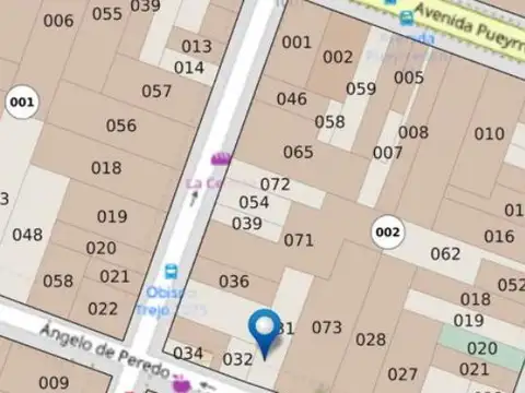 Terreno en Venta 10  mts Frente