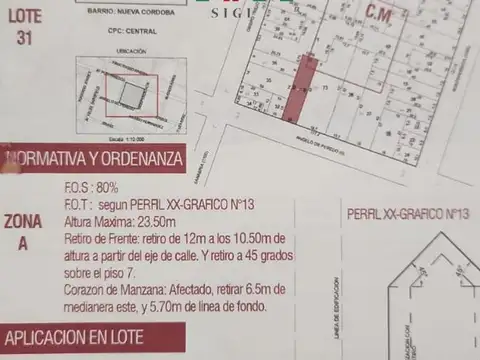 Terreno en venta en Nueva Córdoba – 420 m² con excelente potencial de desarrollo