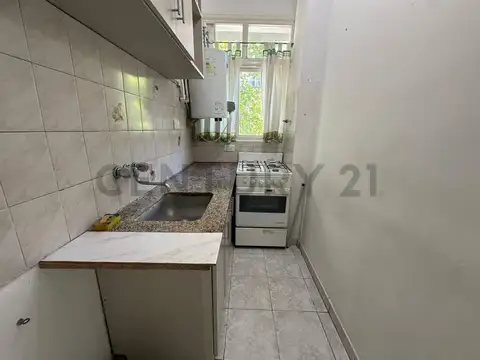 Departamento 2 ambientes con 1 baño