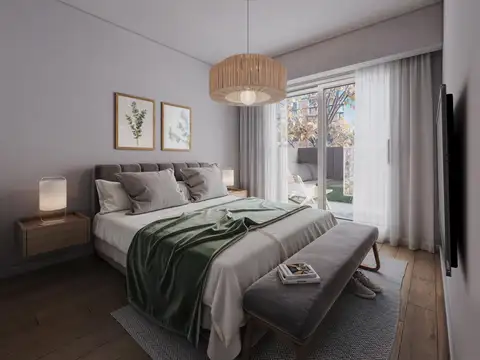 Departamento 3 ambientes con 2 baños