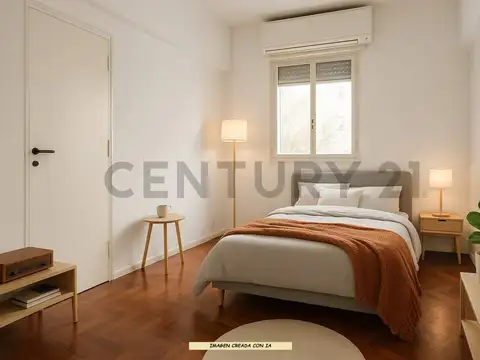 Departamento 3 ambientes con 1 baño