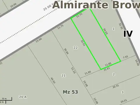 Terreno en Venta de 391,0 m2