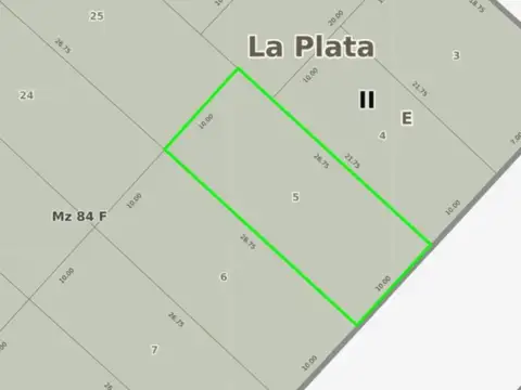 Terreno en venta - 267Mts2 - Ringuelet