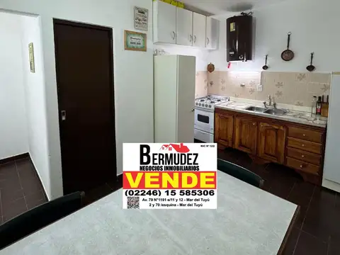Venta Monoambiente En Calle 69 Entre 1 Y 2 Mar Del Tuyu A Mts Del Mar 