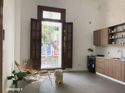 Depto Tipo Casa 2 ambientes con 1 baño