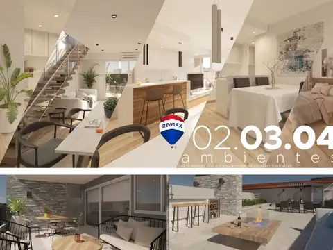 Departamento 4 ambientes con 2 baños