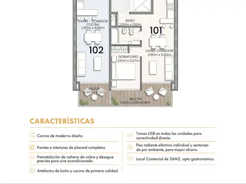 Departamento en venta en Villa Crespo