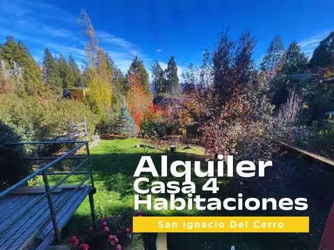 ALQUILER CASA SAN IGNACIO DEL CERRO 4 HABITACIONES