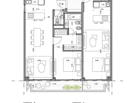 Departamento en Venta en Belgrano, USD 185.000