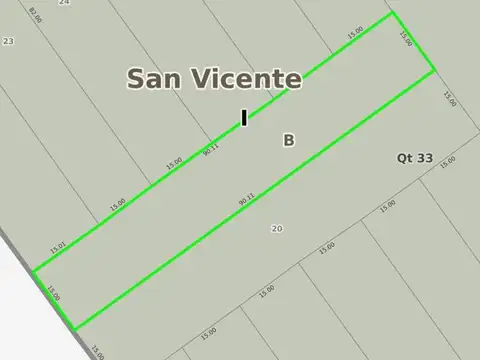 Terreno en venta - 1.352Mts2 - San Vicente