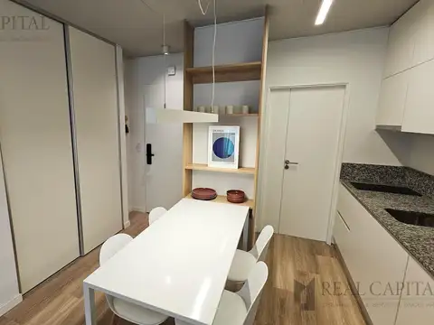 Departamento Monoambiente con 1 baño