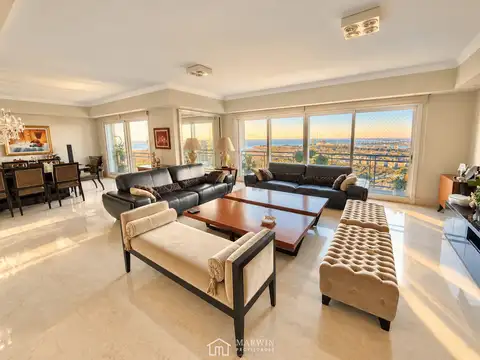 Chateau Puerto Madero | Piso Altísimo Vistas Panorámicas | 4 Suites y 5 Cocheras