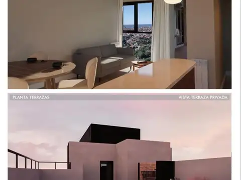 Departamento 3 ambientes con 3 baños