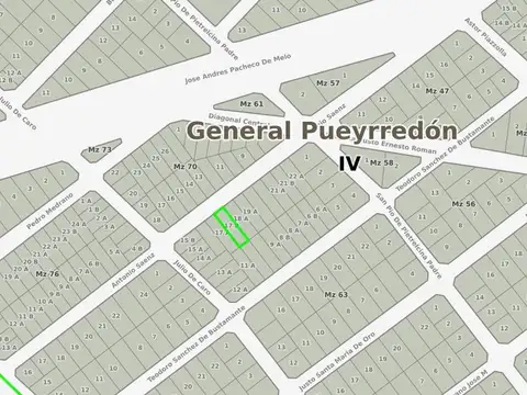 Terreno en Venta de 200,0 m2