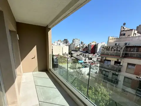 Departamento 2 ambientes con 2 baños