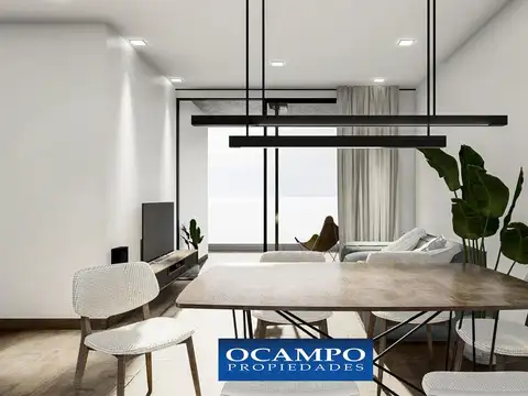 Departamento Monoambiente con 1 baño