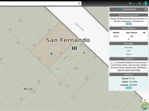 Avenida Presidente Perón 100