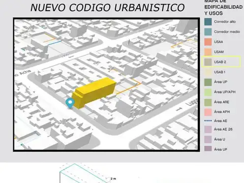 Terreno en Venta 44,80  mts Fondo