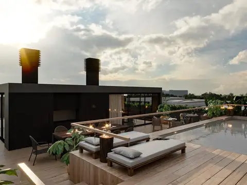 Departamento 2 ambientes con 1 baño