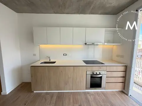 Departamento 2 ambientes con 1 baño