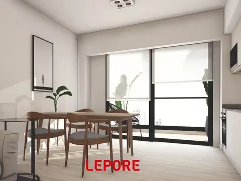 Departamento 2 ambientes con 1 baño