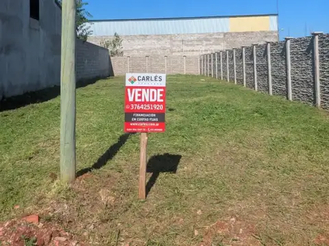 (V228) ¡Hermoso Lote en Bº Ñu Porá!