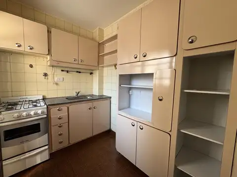 Departamento 2 ambientes con 1 baño
