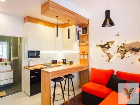 Departamento Monoambiente con 1 baño