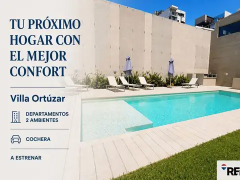 VENTA DEPARTAMENTO 2 AMBIENTES PARRILLA COCHERA