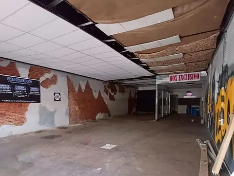 GALPON 8,66 x 25 M, MIXTURA 4, 250 MTS DE PLANTA + ESP. P/OFICINA O DEPÓSITO, SIN EXPENSAS,C/ BAÑO,EXC. VISTA SOBRE AVENIDA