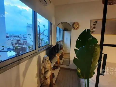 Departamento Monoambiente con 1 baño